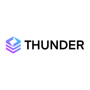 Logo transparent light thunder